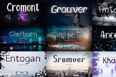 250 Professional Font Bundle Free Download