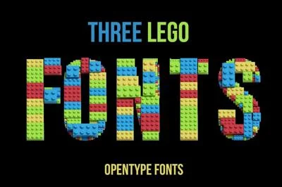 3 Lego Fonts