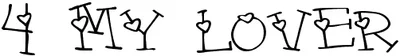 4my Lover Font