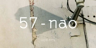 57-nao Font