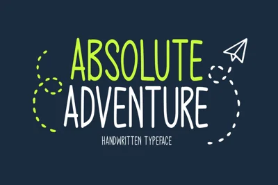 Absolute Adventure Typeface