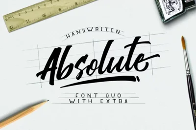 Absolute Duo Extra Font