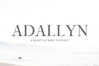 Adallyn Serif Font Family Free Download