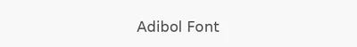 Adibol Font