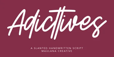 Adicttives Font