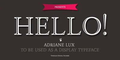 Adriane Lux Font