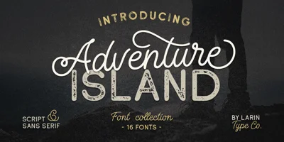 Adventure Island Font