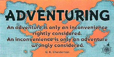 Adventuring Font