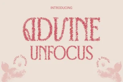 Advine Unfocus Font