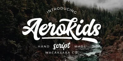 Aerokids Font Free Download