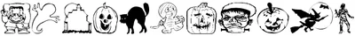 Aez Halloween Ding Font