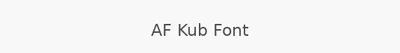 AF Kub Font