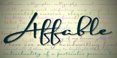 Affable Font
