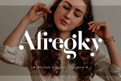 Afregky Font