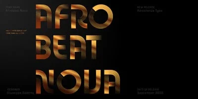 Afrobeat Nova Font