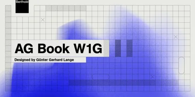 AG Book W1G Font