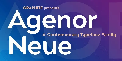Agenor Neue Font