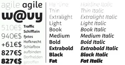 Agile Font