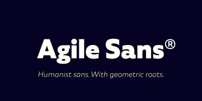 Agile Sans Font