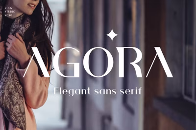 AGORA - Elegant Typeface Free Download