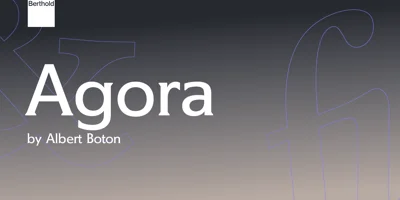 Agora Font