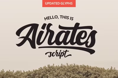 Airates - Script Fonts Free Download
