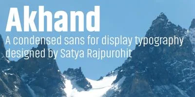 Akhand Font
