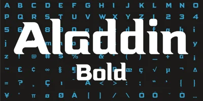 Aladdin Font
