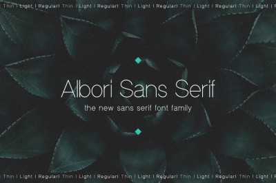 Albori Sans Serif Font