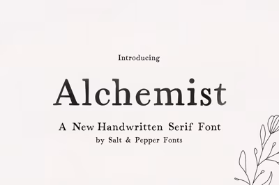 Alchemist Serif Font Free Download