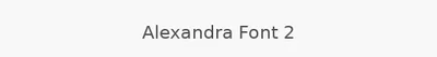 Alexandra Font 2