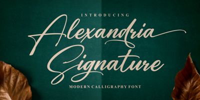 Alexandria Signature Free Download