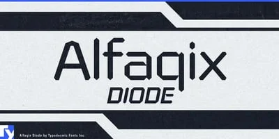 Alfaqix Diode Font