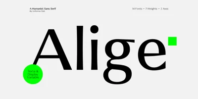 Alige Font