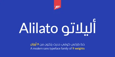 Alilato Arabic Font
