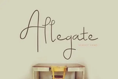 Allegate Font