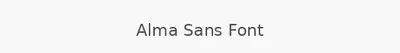 Alma Sans Font