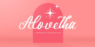 Alovetha Font