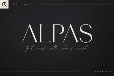 Alpas & Snarf font duo