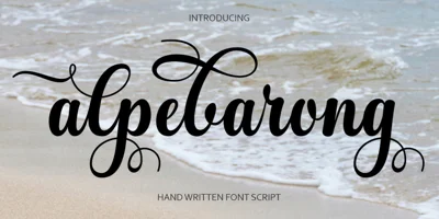 Alpebarong Font