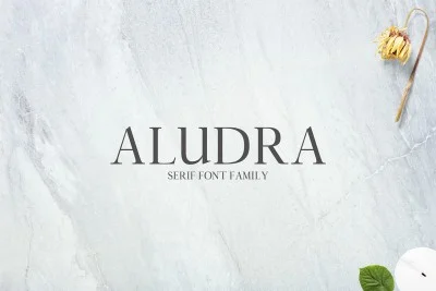 Aludra Serif 12 Font Family Pack