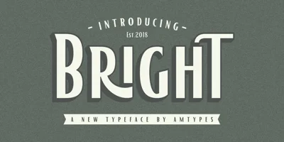 AM Bright Font