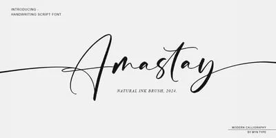 Amastay Font