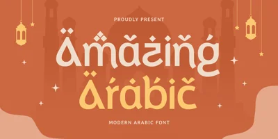 Amazing Arabic Font