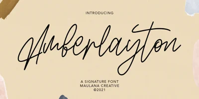 Amberlayton Font