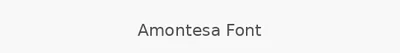 Amontesa Font