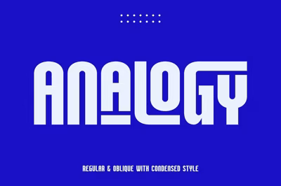 Analogy | Modern Sans Serif Font Free Download