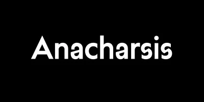 Anarcharsis Font