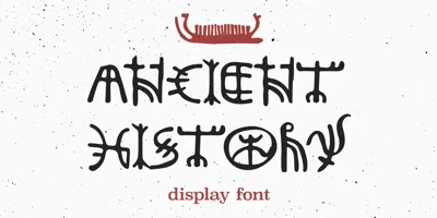 Ancient History Font