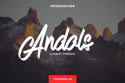 Andals Script Typeface